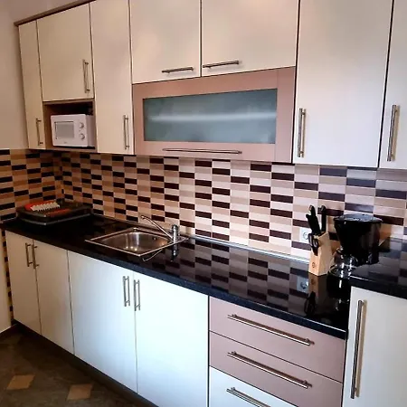 Blaues Apartment